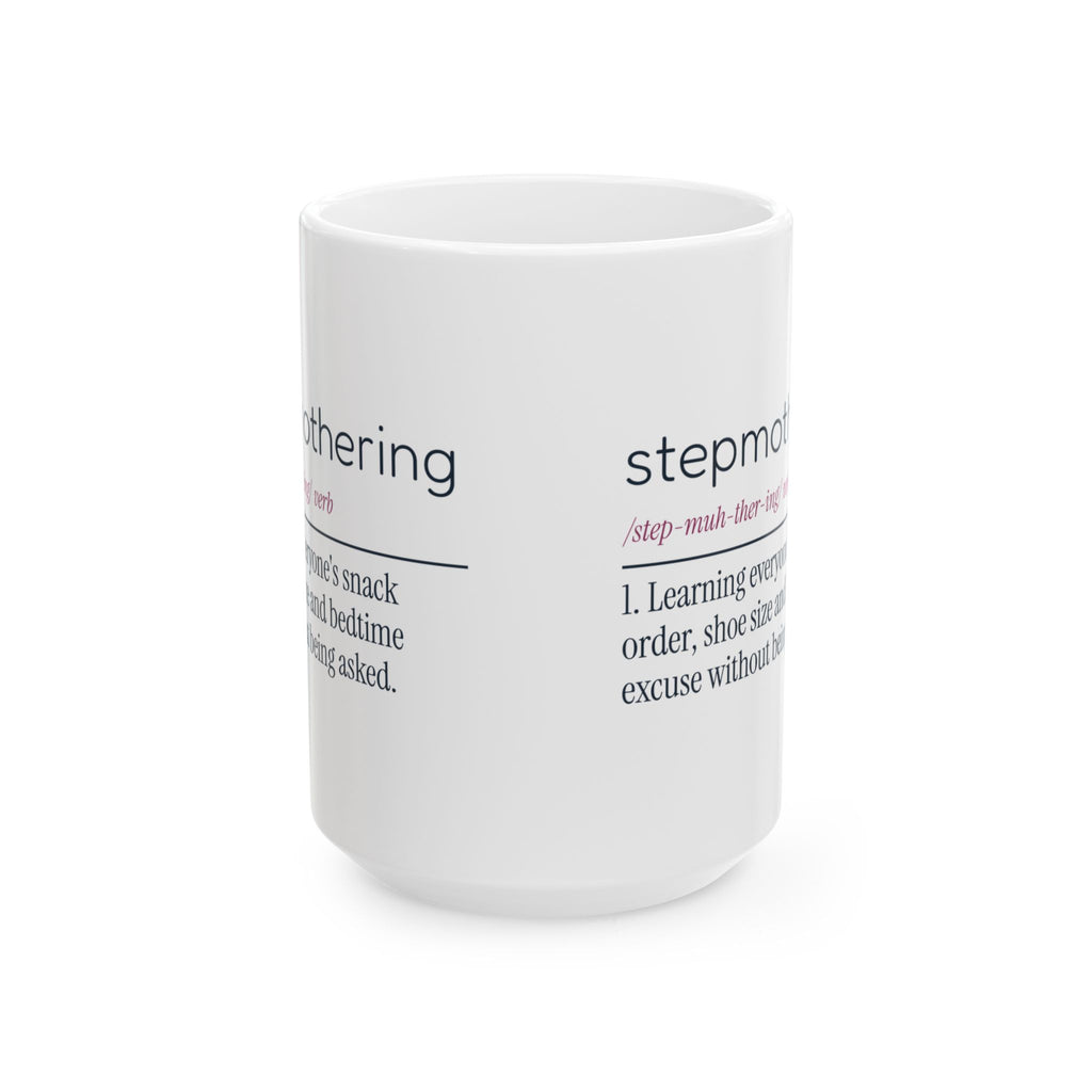 Funny Mother's Day Coffee Mug Stepmothering Dictionary For Stepmom