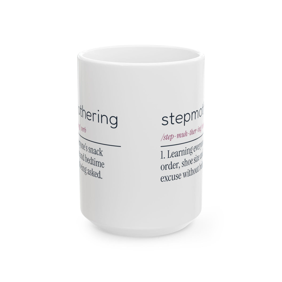 Funny Mother's Day Coffee Mug Stepmothering Dictionary For Stepmom