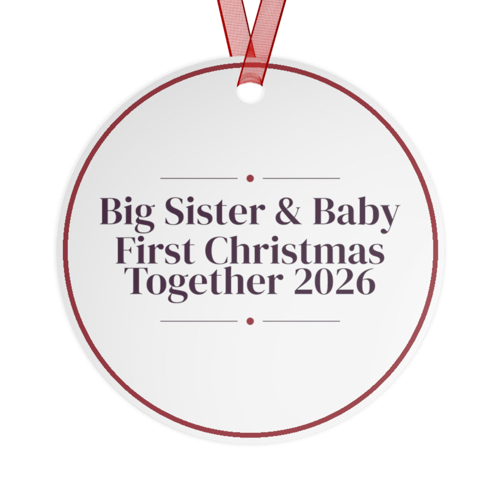 Christmas Ornament 2026 Big Sister And Baby Together Keepsake