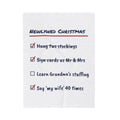 Funny Christmas Throw Blanket Newlywed Christmas Checklist For New Husbands