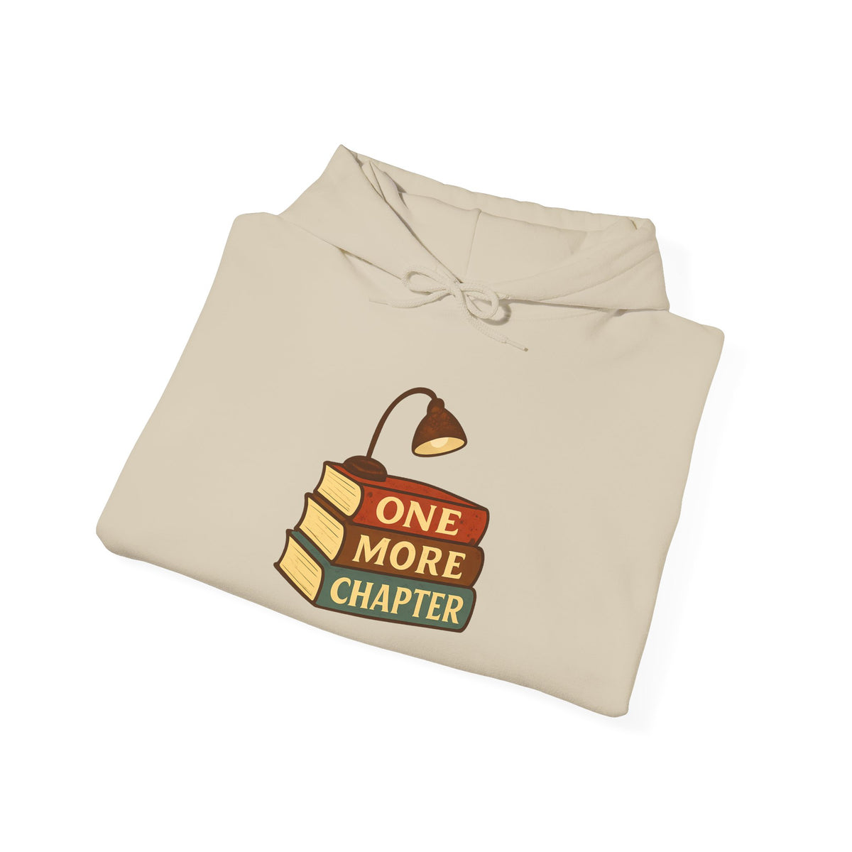 One More Chapter Funny Book Lover Reading Hoodie