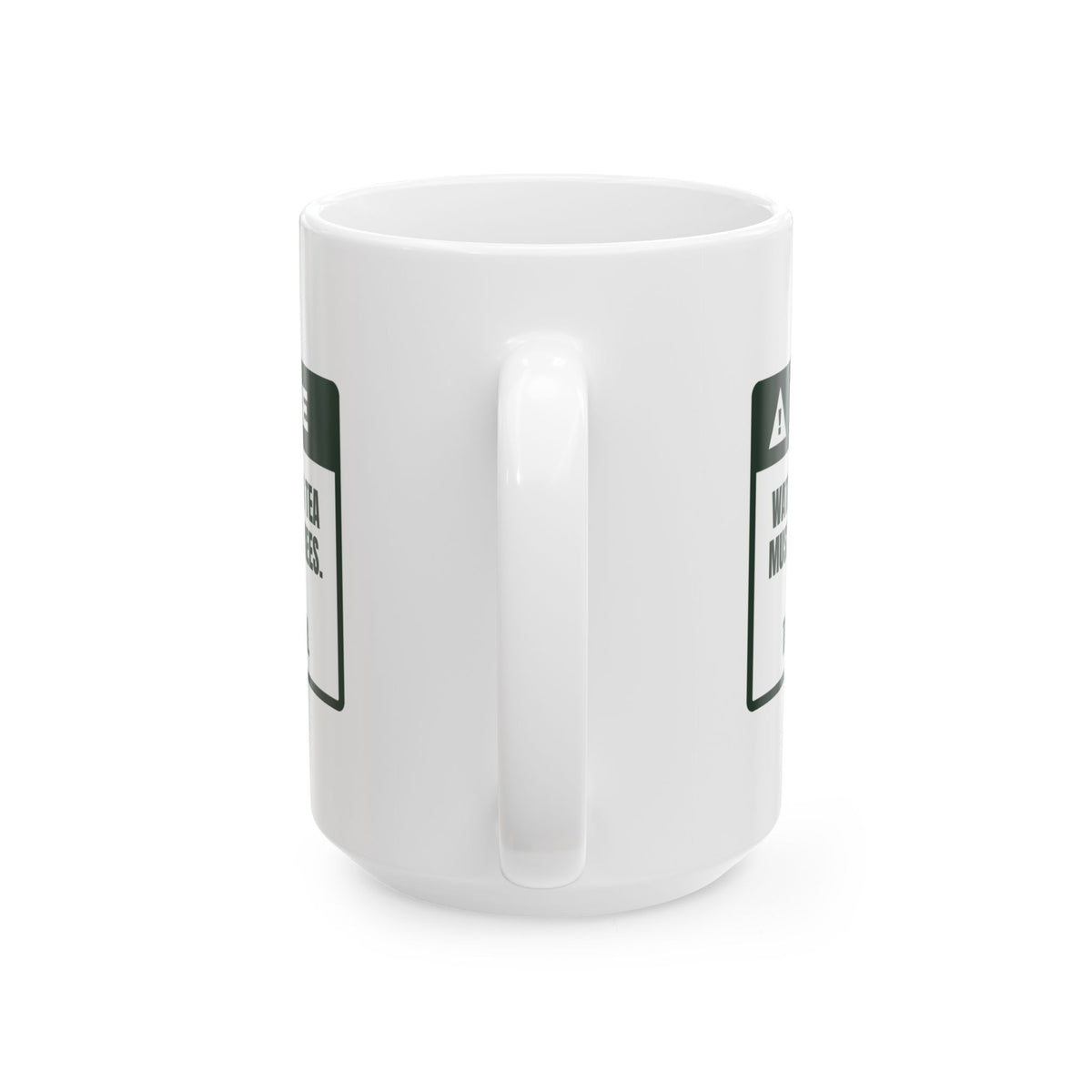 Funny Tea Lover Coffee Mug Green Tea At 175 Warning Label For Tea Snobs
