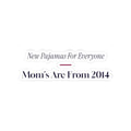 Funny Christmas Mom Sticker New Pajamas For Everyone But Mom