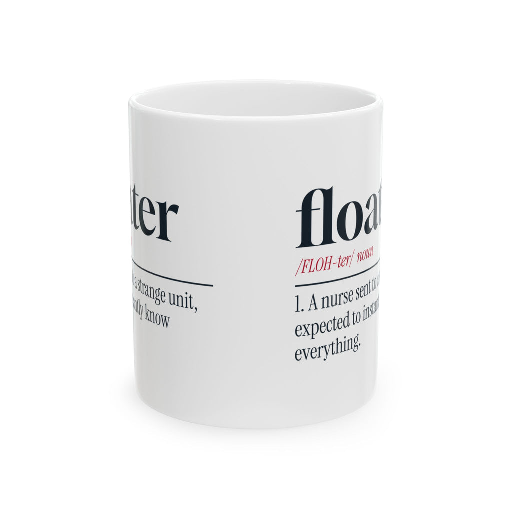 Floater Expected To Know Everything Coffee Mug