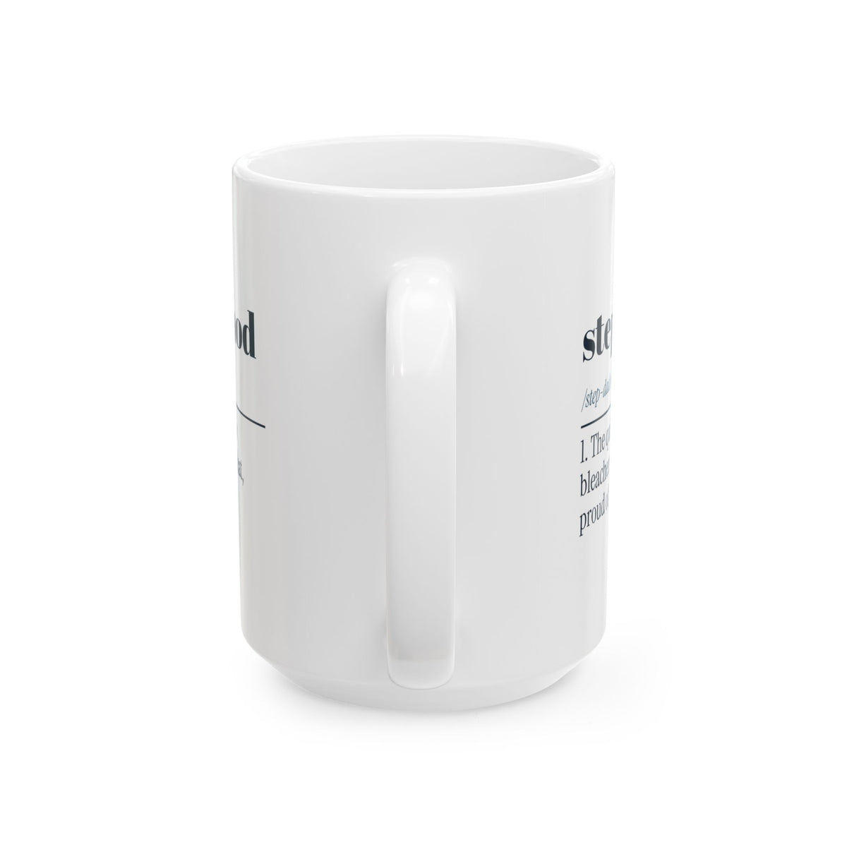 Father's Day Coffee Mug Stepdad Nod Dictionary For Bonus Dad