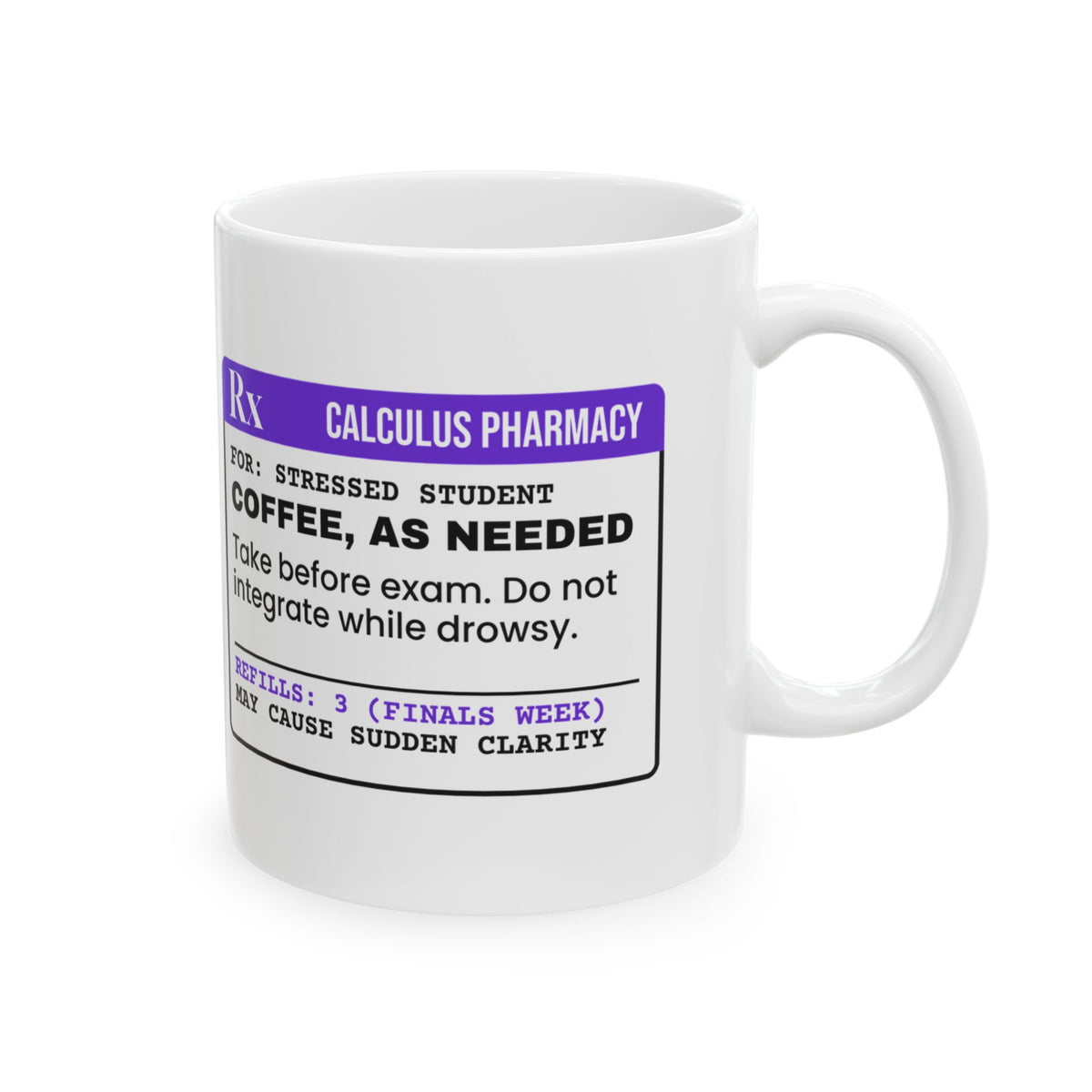 Math Lover Coffee Mug Do Not Integrate While Drowsy