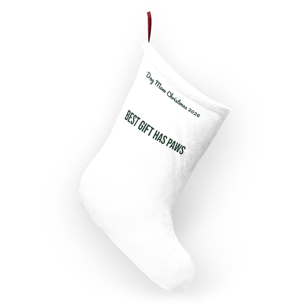 Christmas Stocking Dog Mom Christmas 2026 Best Gift Has Paws