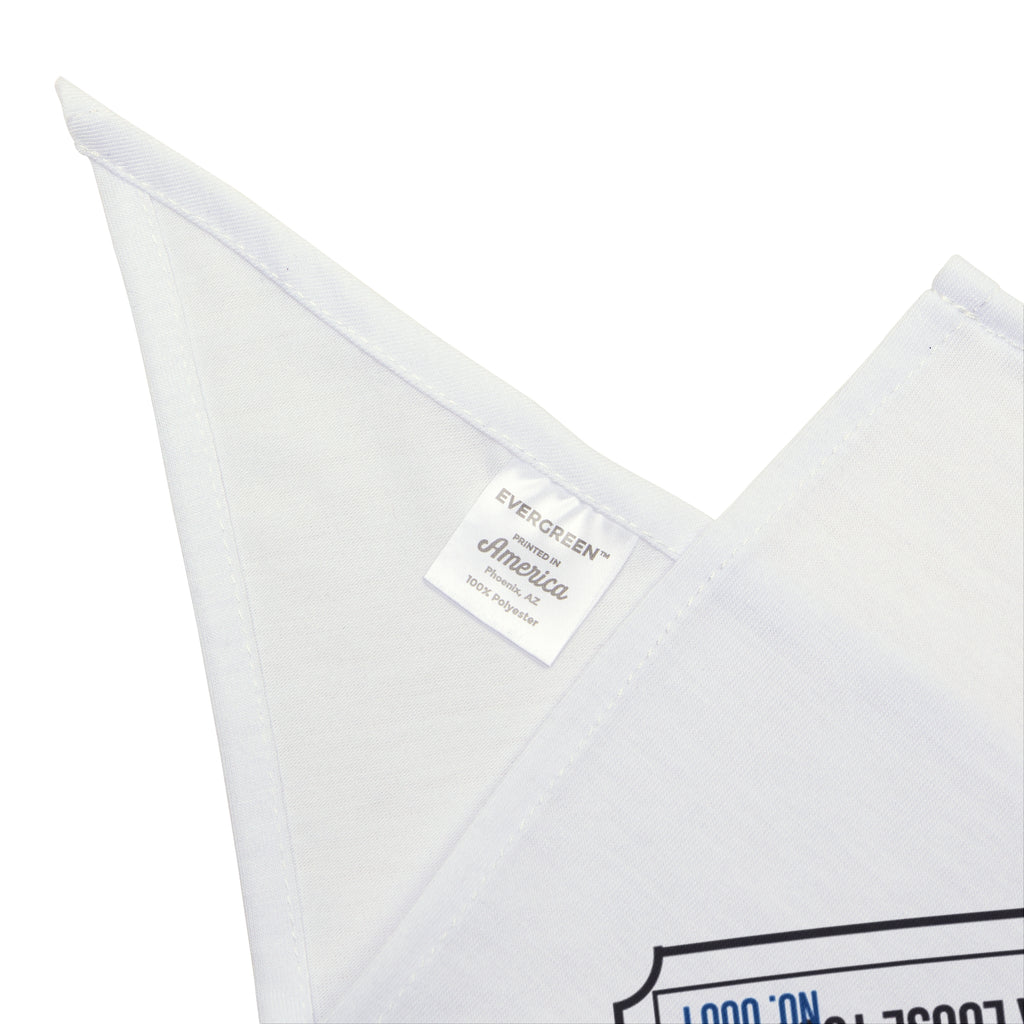 Funny Principal Dog Bandana Sent To The Office To Show A Loose Tooth
