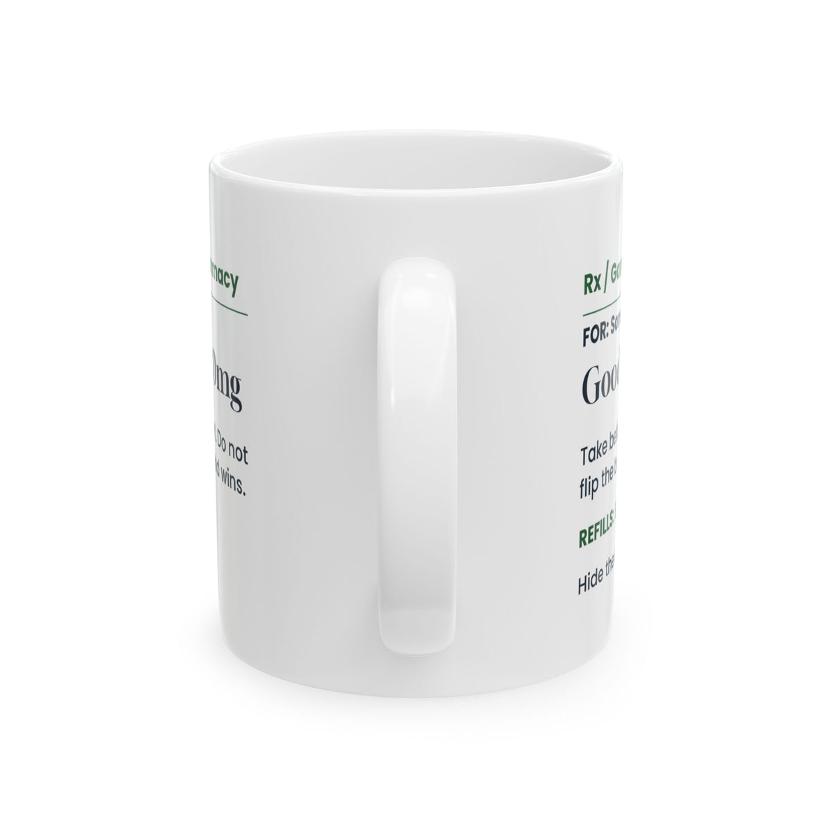 Funny Board Game Coffee Mug Good Sport Prescription For Game Night
