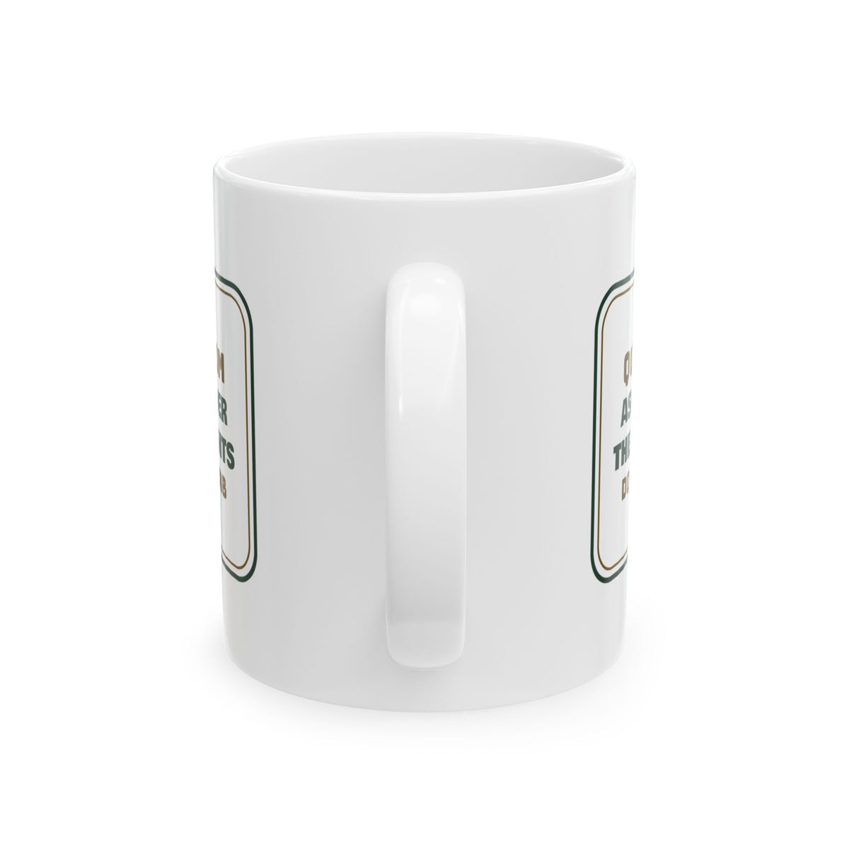 Introvert Christmas Coffee Mug Asleep Under The Tree Lights Do Not Disturb