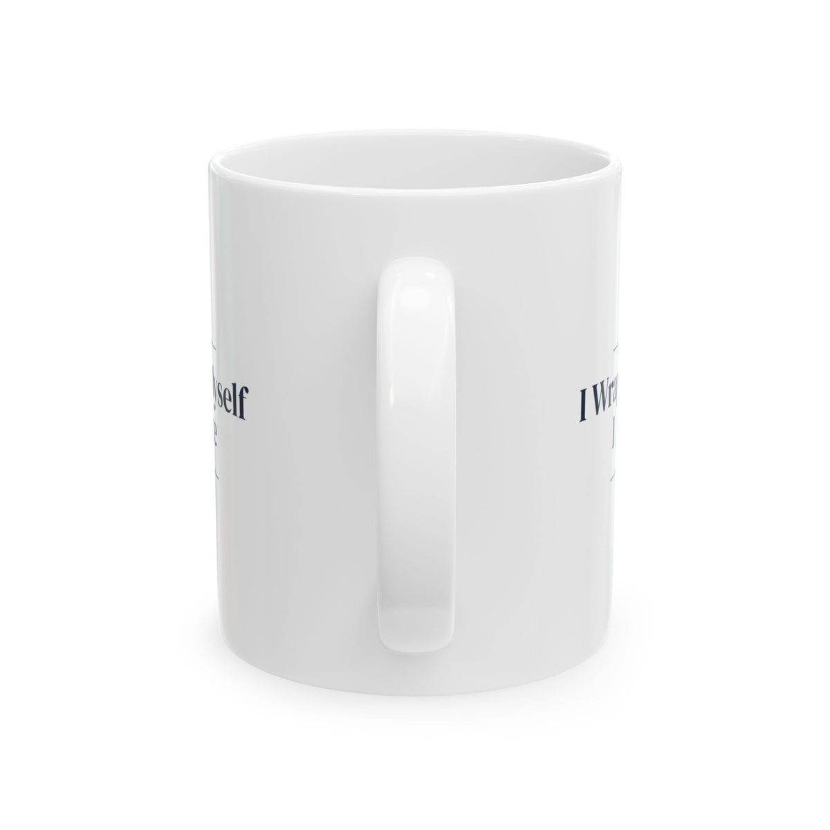 Funny Christmas Wrapping Coffee Mug I Wrapped It Myself I Apologize