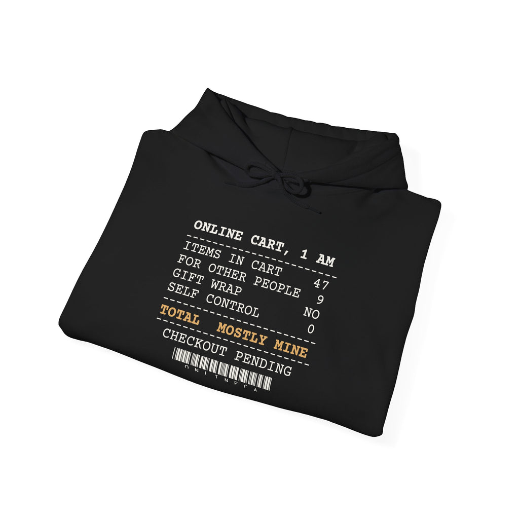 Funny Christmas Shopping Hoodie Items In Cart 47 Receipt