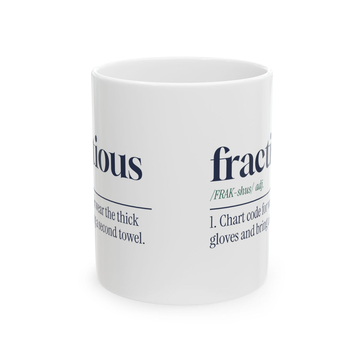 Funny Vet Tech Coffee Mug Fractious Definition For Vet Techs