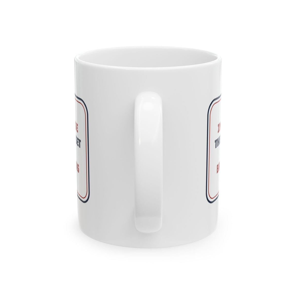 Funny Christmas Coffee Mug In-Law Thermostat Set To 64 Bring Layers