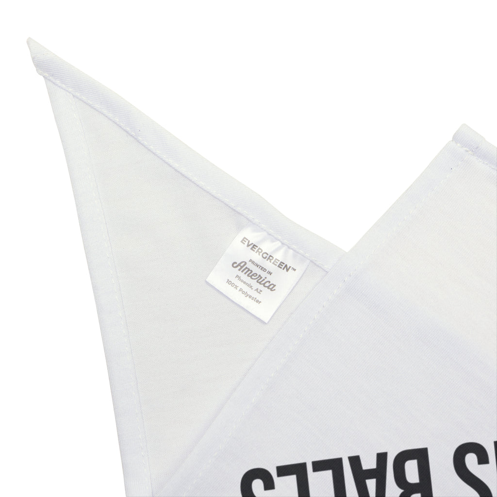 Golden Retriever Dog Bandana "My Love Language Is Tennis Balls" Funny Dog