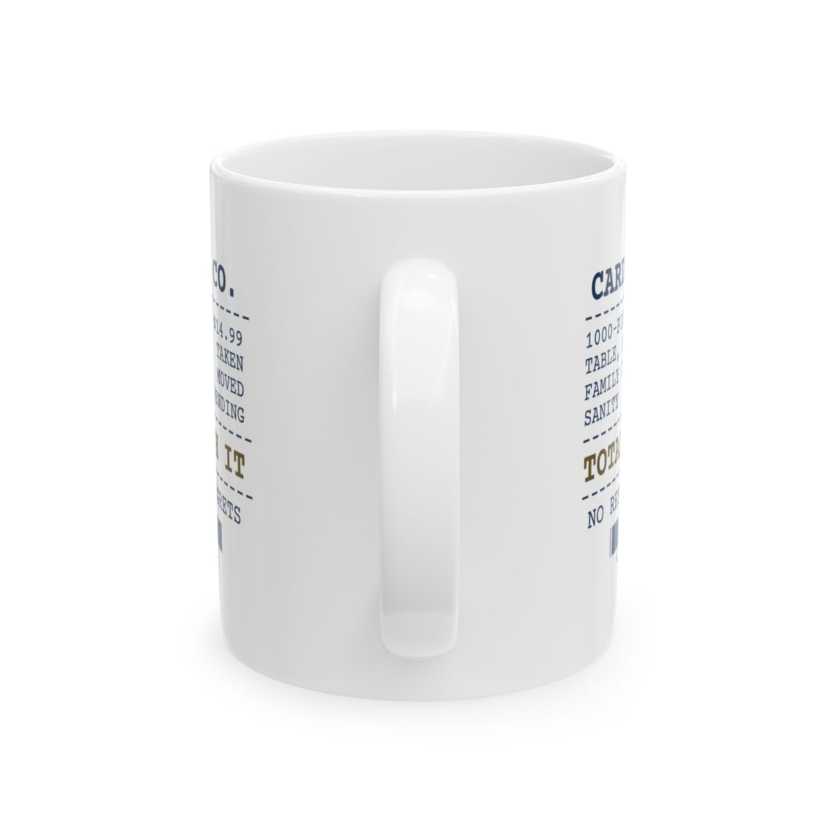 Puzzle Coffee Mug Took The Whole Table Worth It
