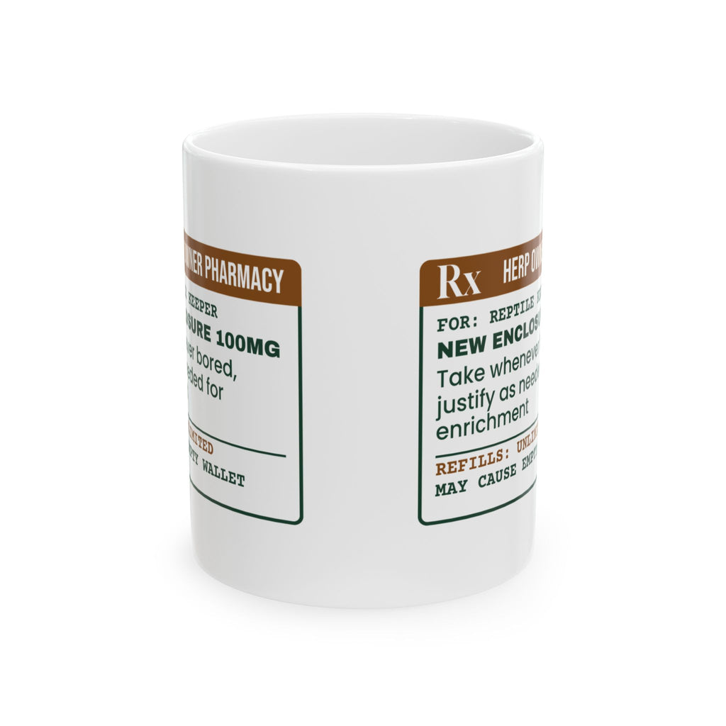 Reptile Coffee Mug Rx New Enclosure For Pet Owners