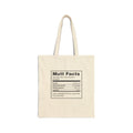 Funny Rescue Dog Tote Bag DNA Test Says Twelve Breeds Mutt Facts