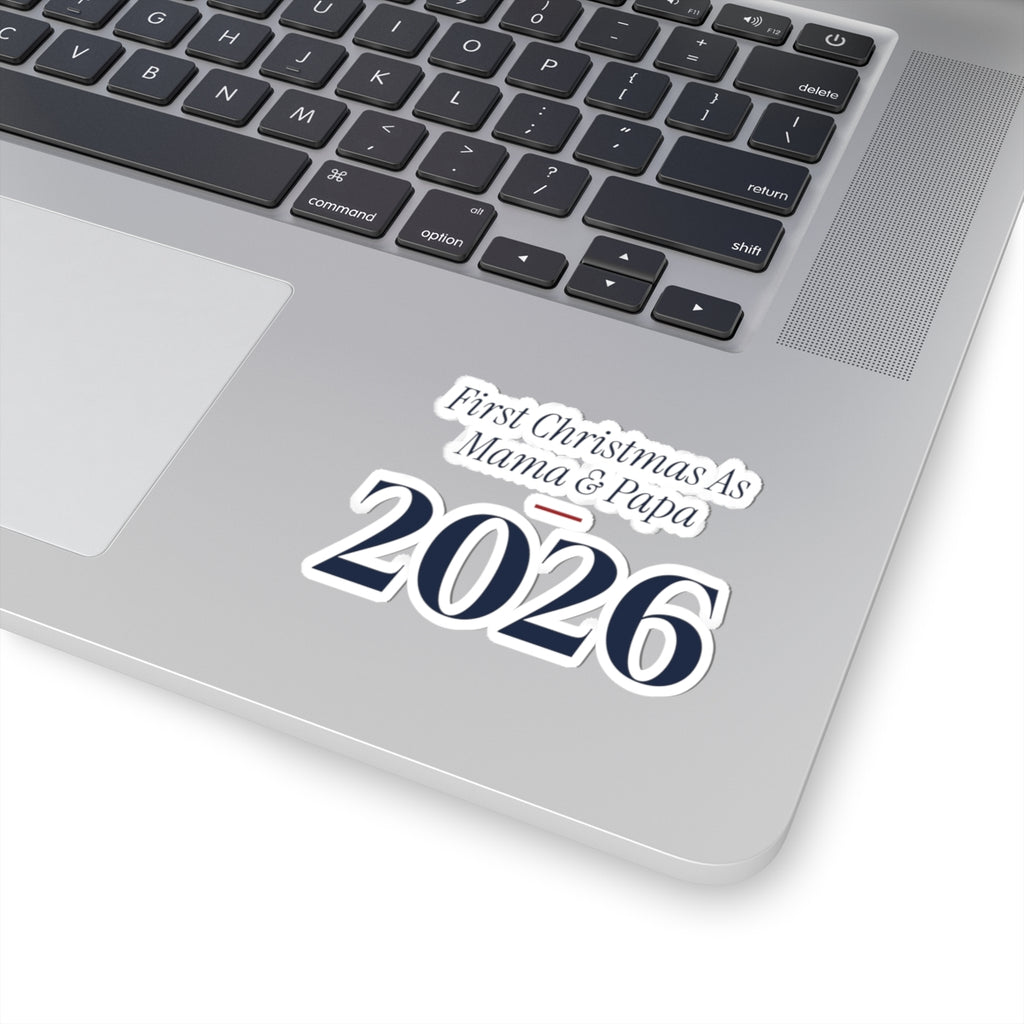 Christmas Sticker First Christmas As Mama And Papa 2026