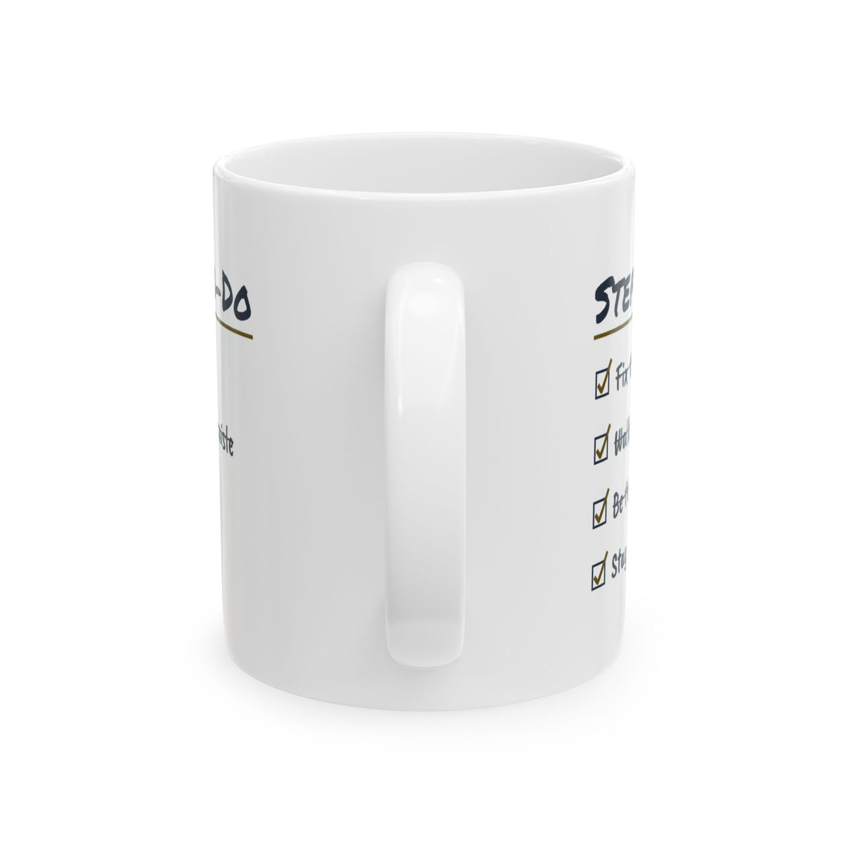 Stepdad To Do List Coffee Mug Funny Checklist For Dads