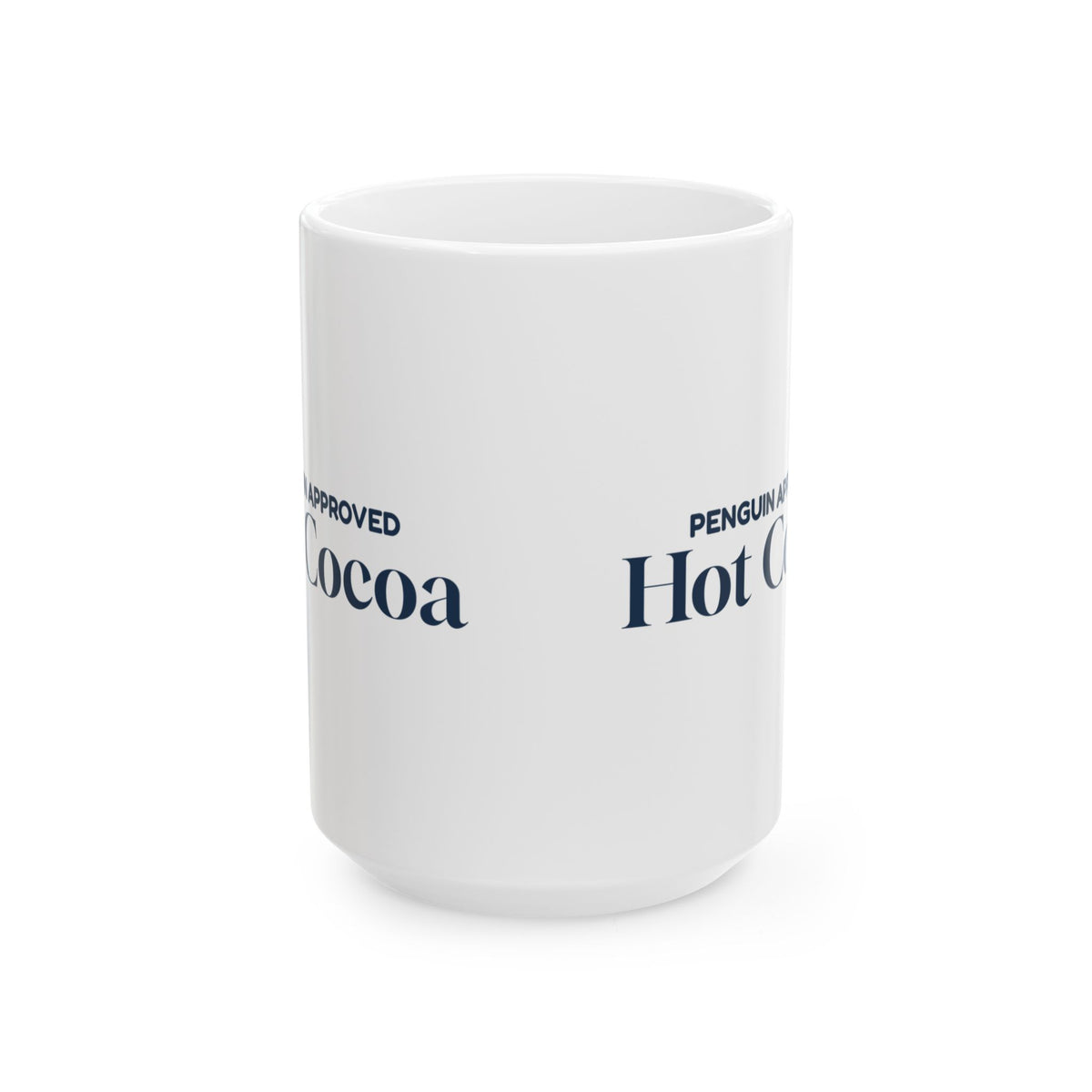 Hot Cocoa Coffee Mug Penguin Approved Cute Winter Cocoa Cup For Cocoa