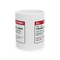 Funny Christmas Tree Dad Coffee Mug Cut One More Inch Prescription