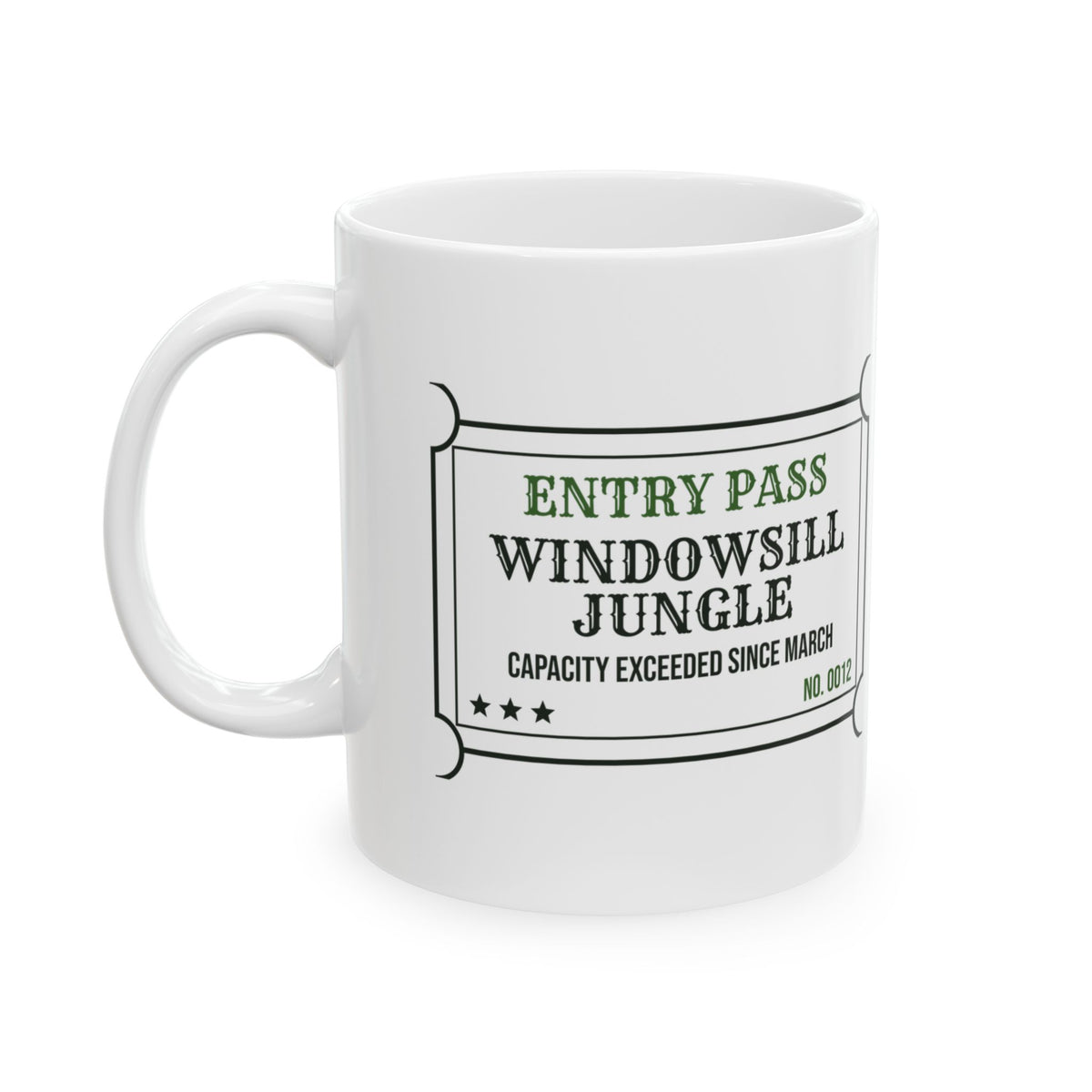 Windowsill Jungle Coffee Mug For Plant Lovers