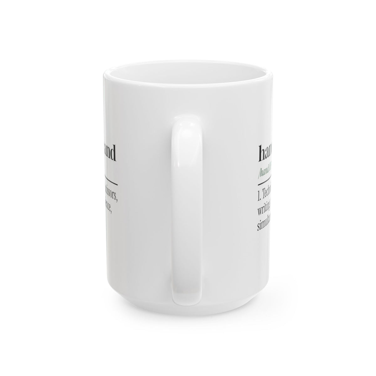 Funny Teacher Aide Coffee Mug Hand Over Hand For Paraeducators
