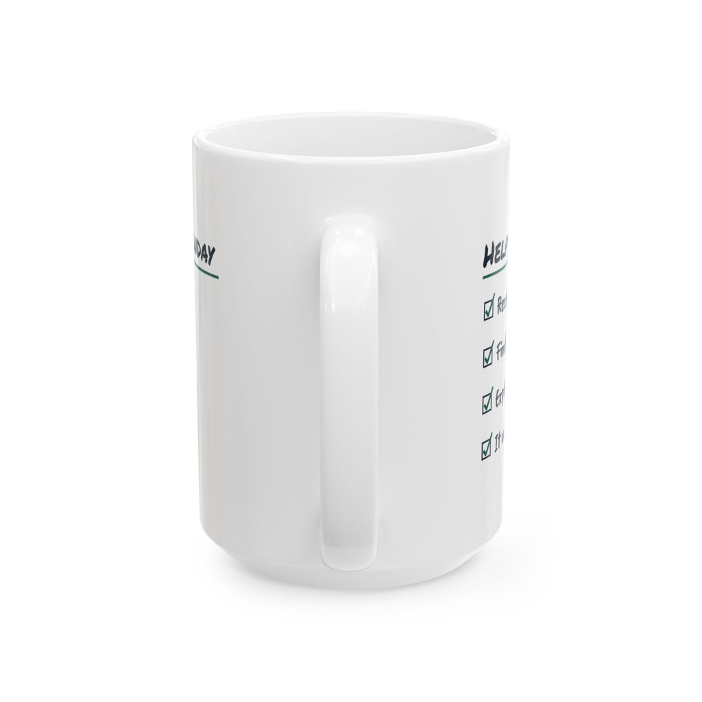 Funny IT Support Coffee Mug Help Desk Monday It Was On Mute