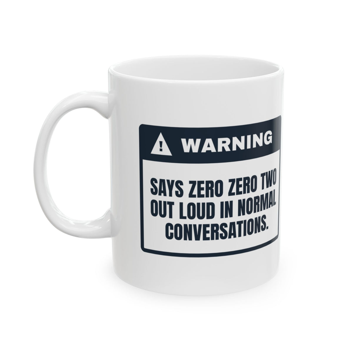 Funny Pickleball Mug Warning Zero Zero Two Said Out Loud