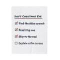 Funny Christmas Throw Blanket Dad's Christmas Eve Toy Assembly List