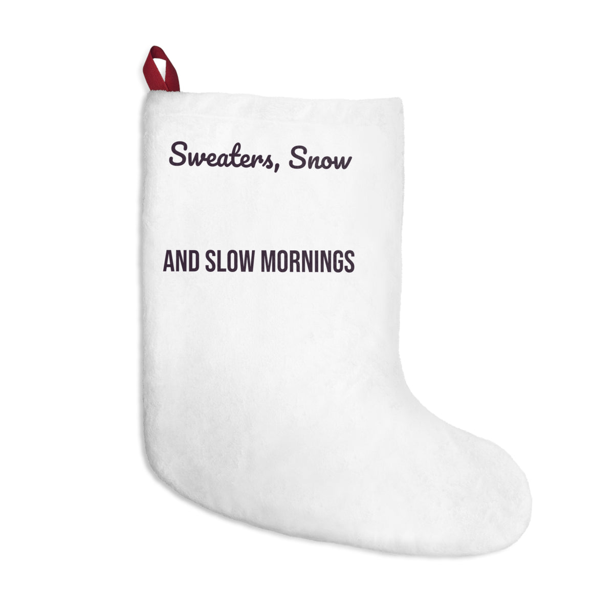 Christmas Stocking Sweaters Snow And Slow Mornings