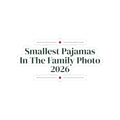 Baby's First Christmas 2026 Sticker Smallest Pajamas For New Parents