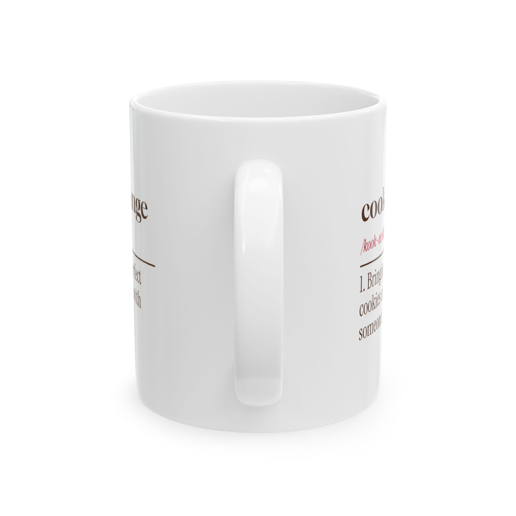 Funny Christmas Coffee Mug Cookie Exchange Definition Raisins Again