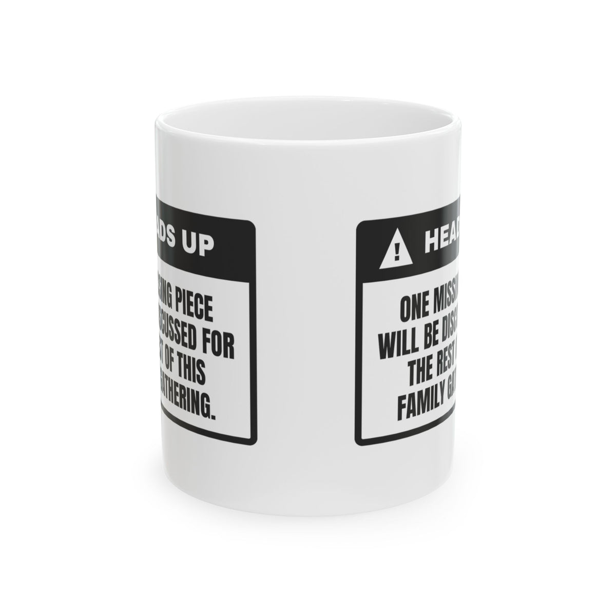 Puzzle Coffee Mug One Missing Piece Will Be Discussed