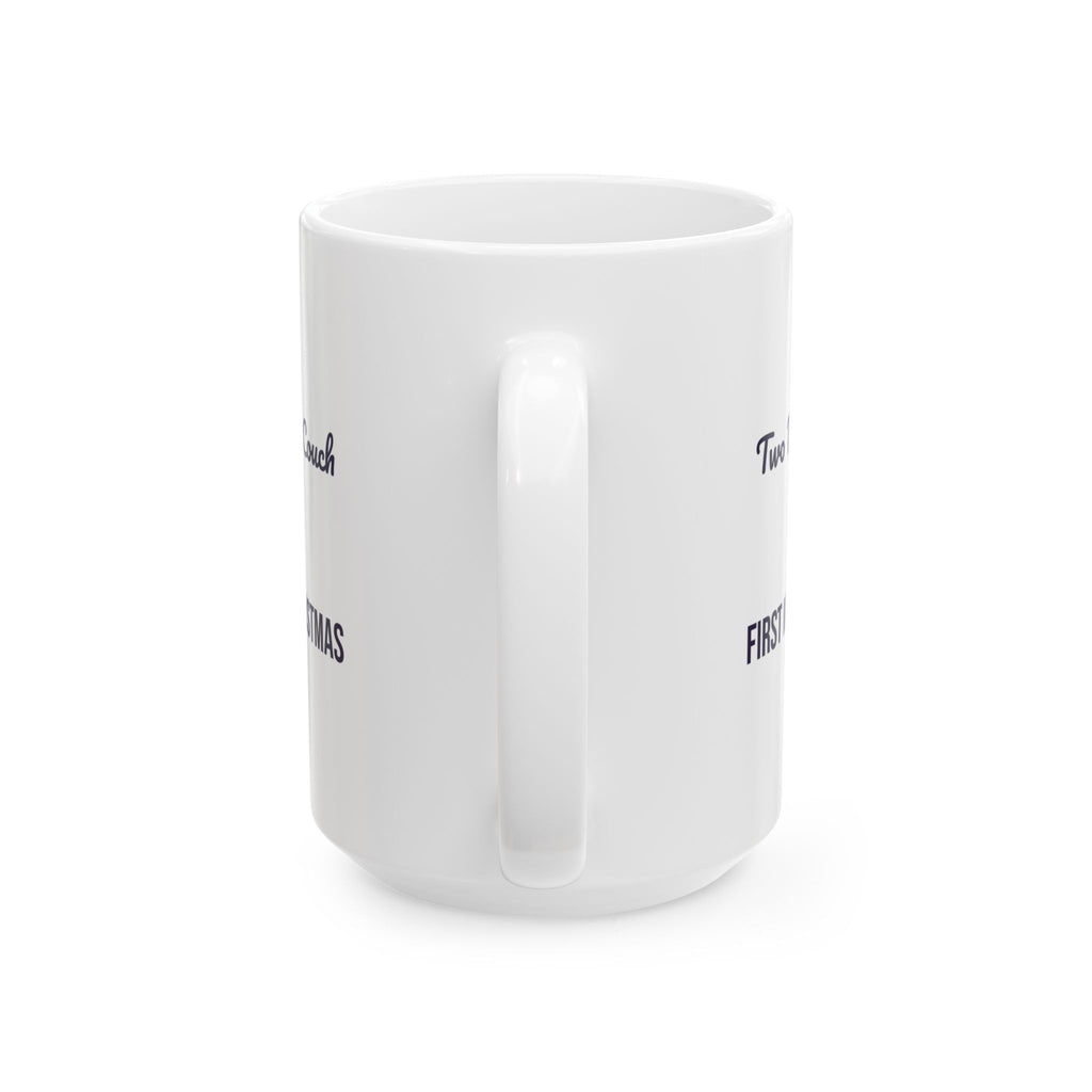 Newlywed Coffee Mug Two Mugs One Couch First Married Christmas