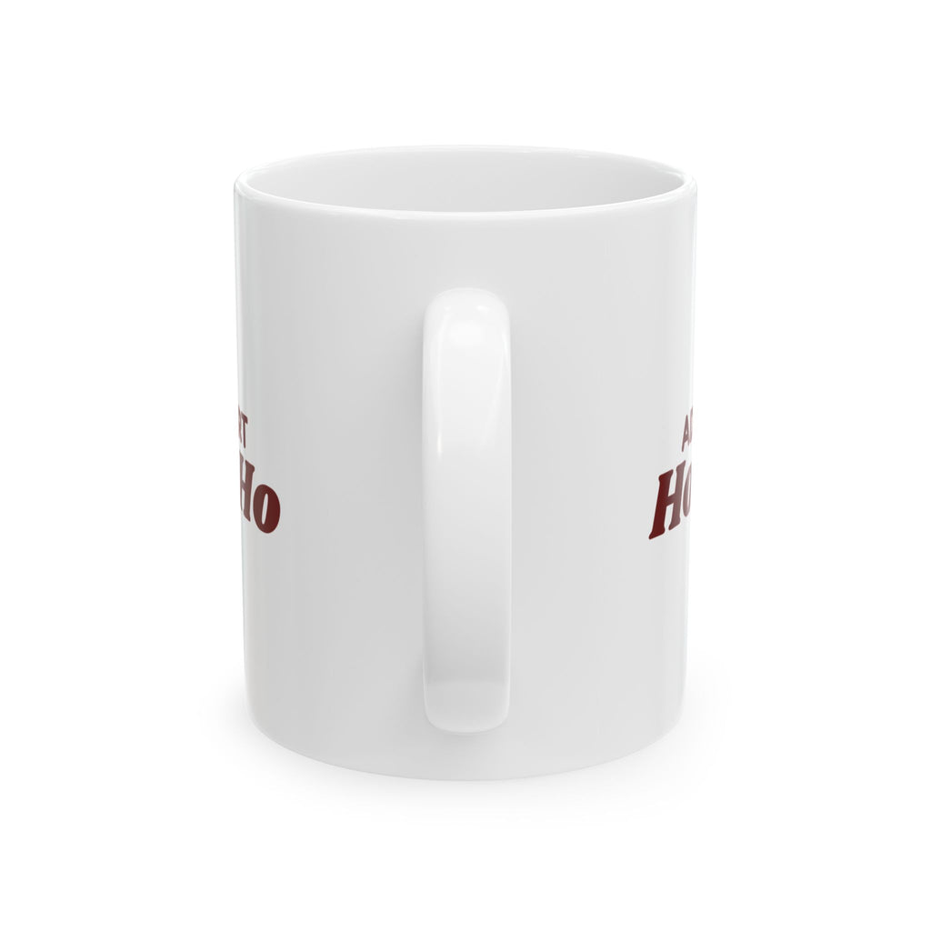 Funny Christmas Shopping Coffee Mug Add To Cart Ho Ho Ho