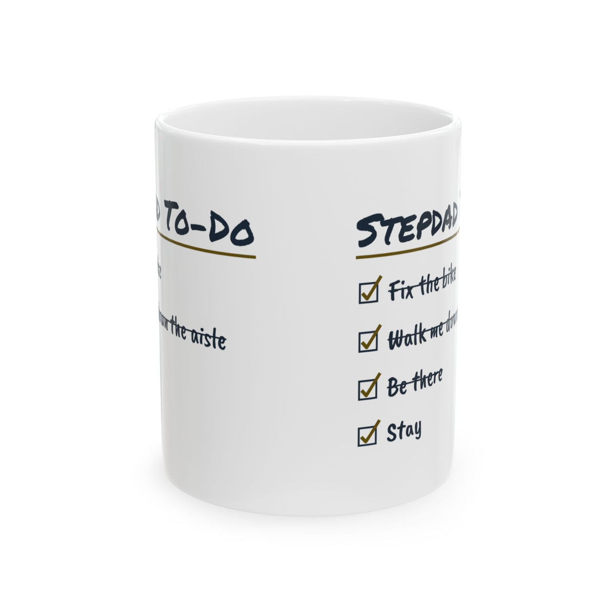 Stepdad To Do List Coffee Mug Funny Checklist For Dads