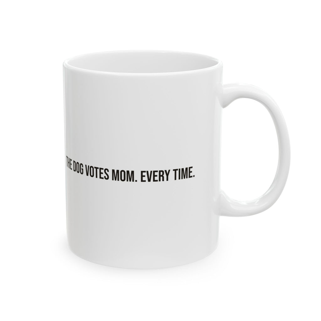 Dog Votes Mom Coffee Mug For Dog Mom
