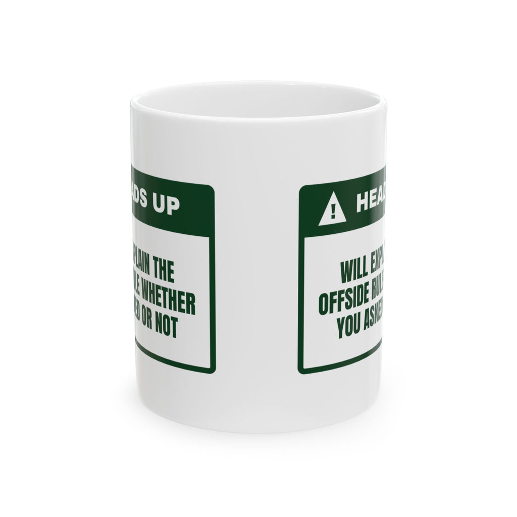 Soccer Mom Coffee Mug Offside Rule Incoming