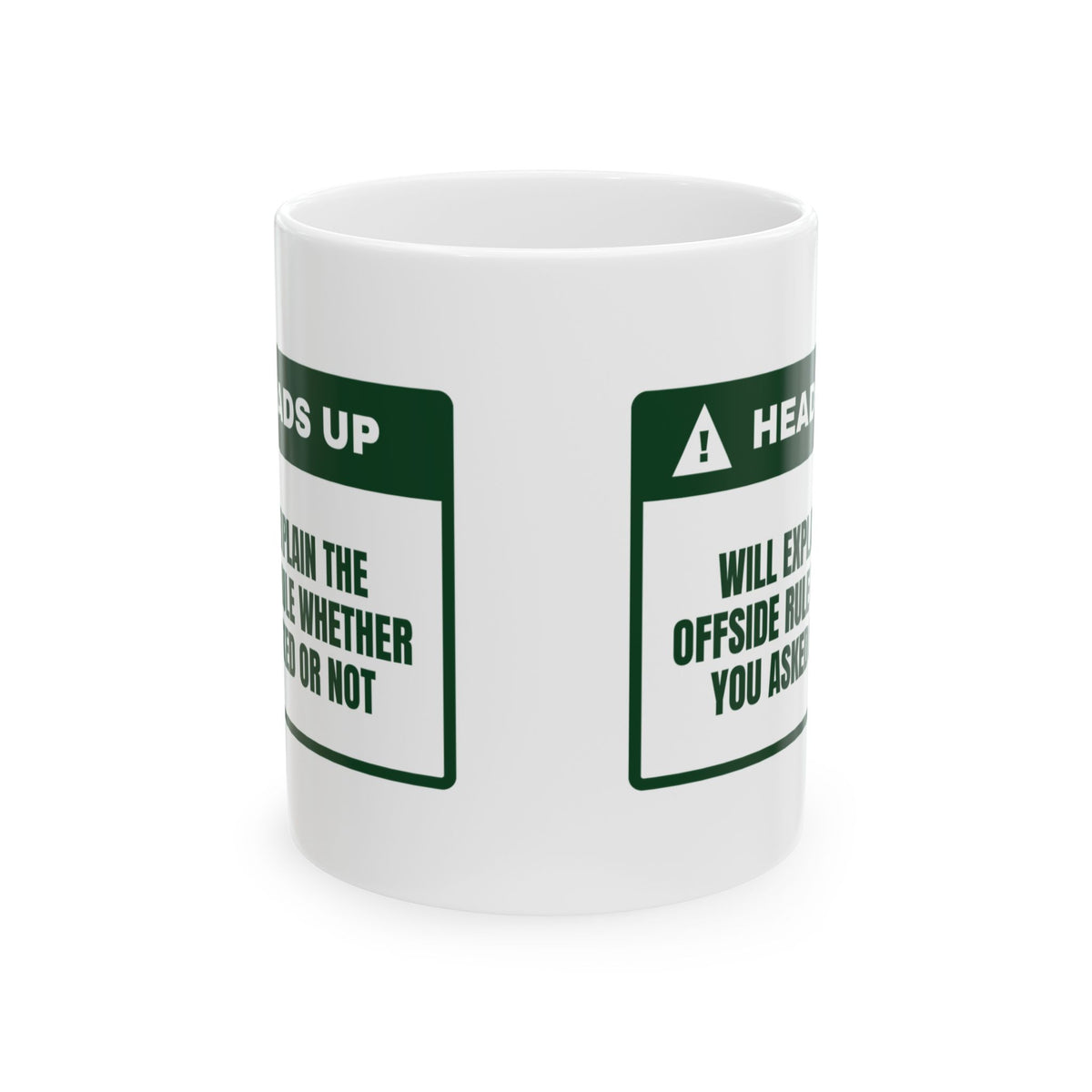 Soccer Mom Coffee Mug Offside Rule Incoming