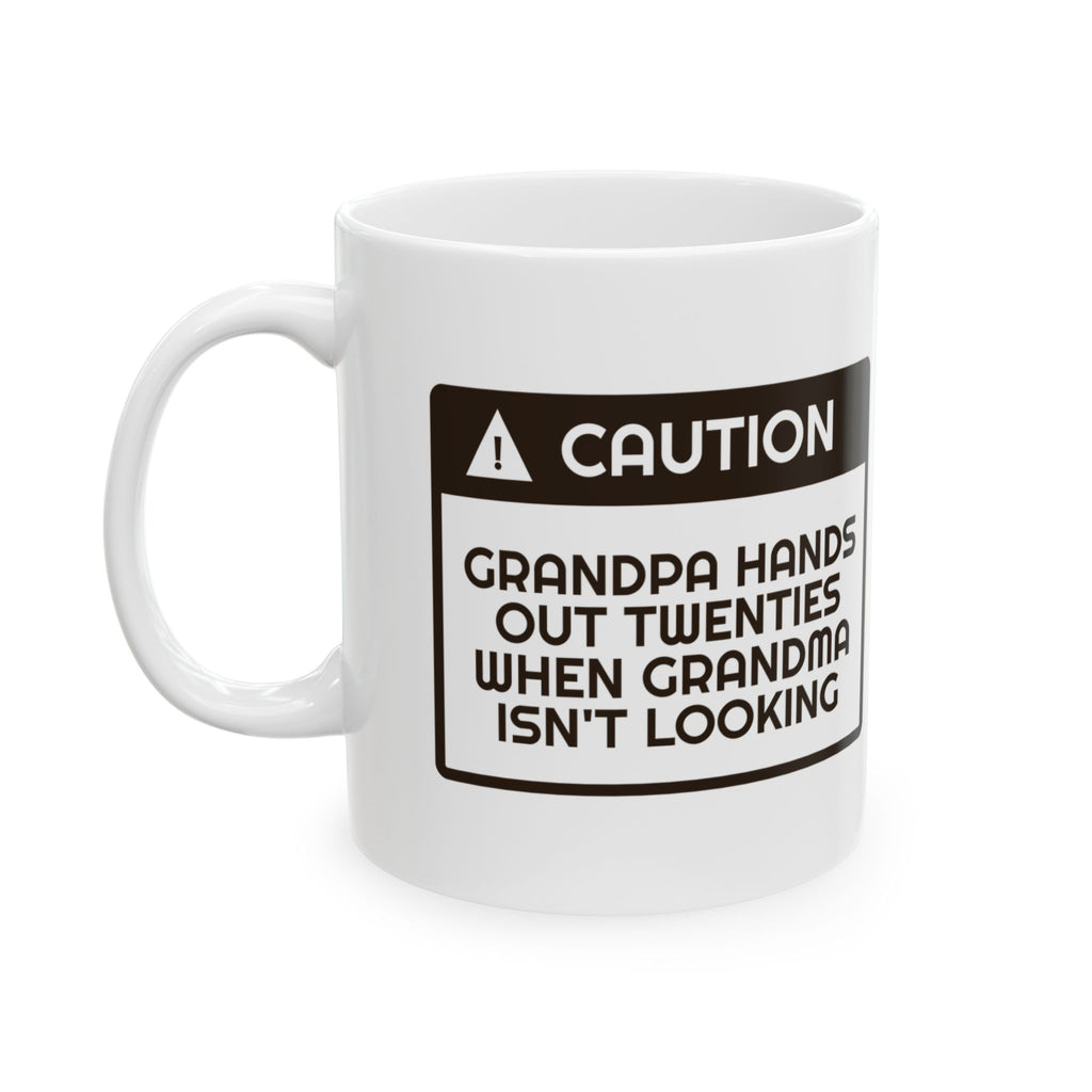 Funny Grandpa Warning Coffee Mug Secret Twenties For Grandpa