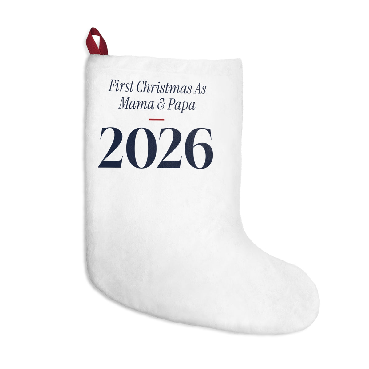 Christmas Stocking First Christmas As Mama And Papa 2026