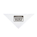 Funny Christmas Cat Dog Bandana The Cat Was Told About The Tree