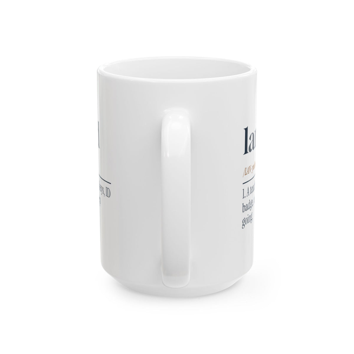 Funny Teacher Lanyard Coffee Mug Holds It All Together For Teachers
