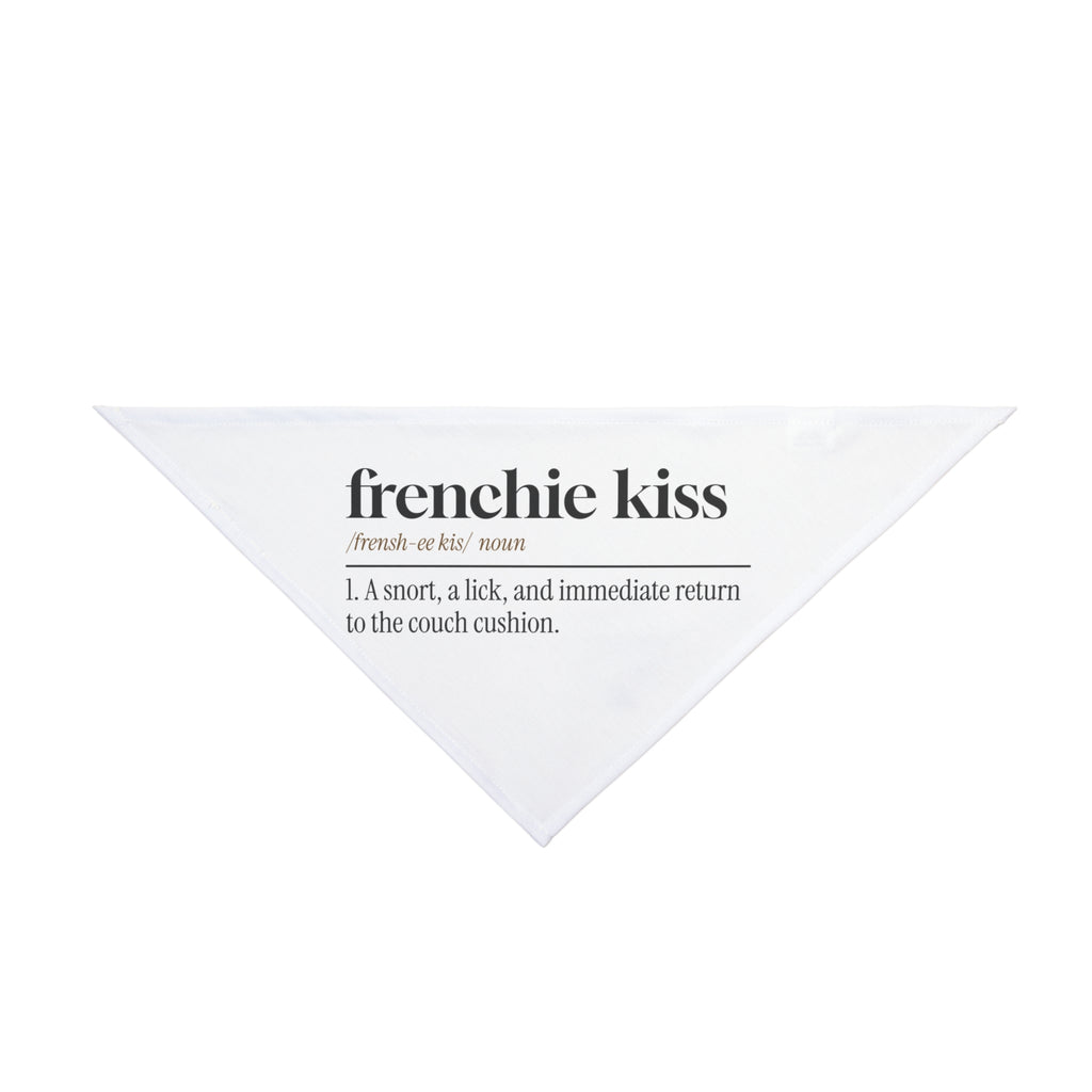 Funny French Bulldog Kiss Dictionary Dog Bandana For Dog Lovers