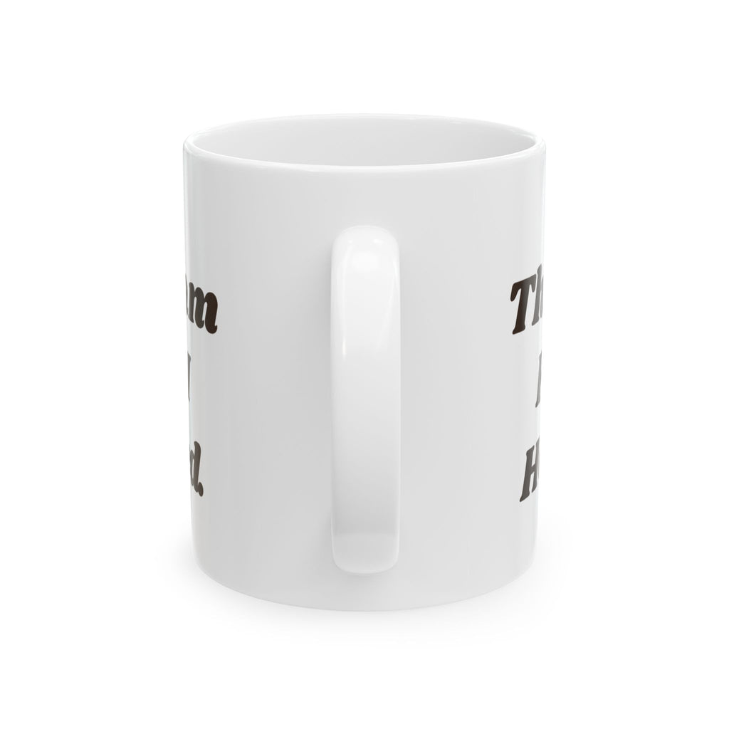 Funny Christmas Coffee Mug Dear Santa The Ham Fell I Helped Dog Letter