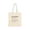 Funny Christmas Baking Tote Bag Doughbt Definition For Cookie Bakers