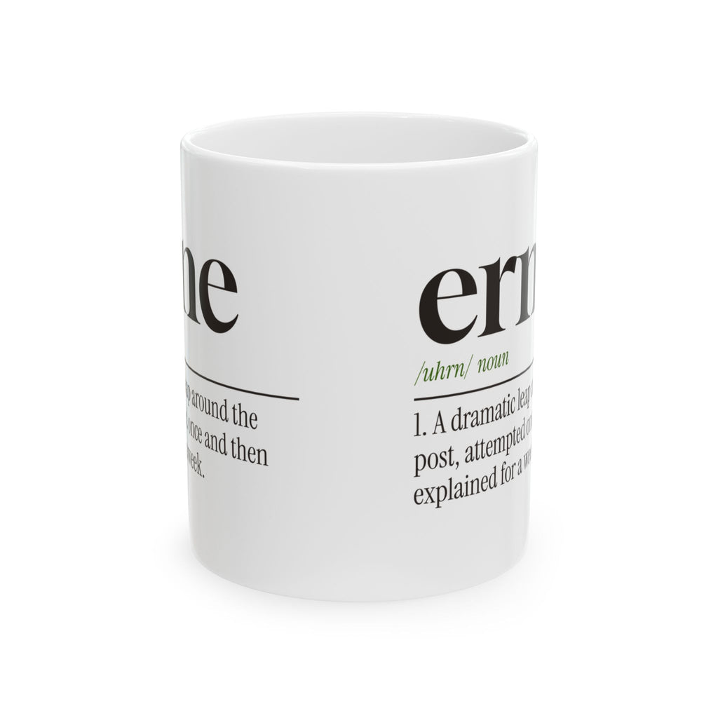 Pickleball Coffee Mug Erne Definition For Pickleball Lovers