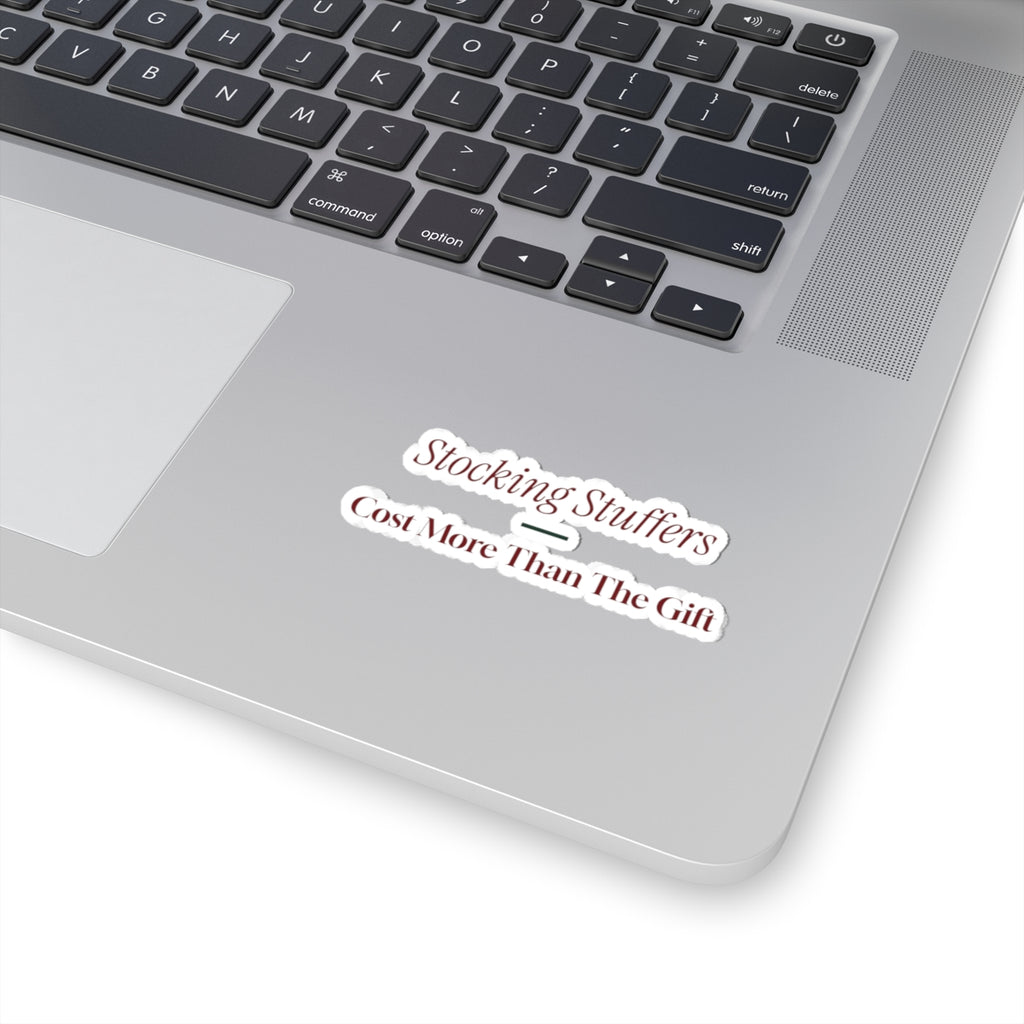 Funny Christmas Sticker Stocking Stuffers Cost More Than The